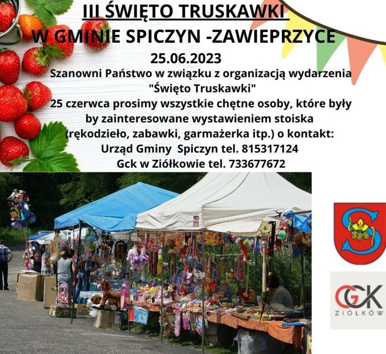 Miniaturka artykułu III ŚWIĘTO TRUSKAWEK SPICZYN -ZAWIEPRZYC