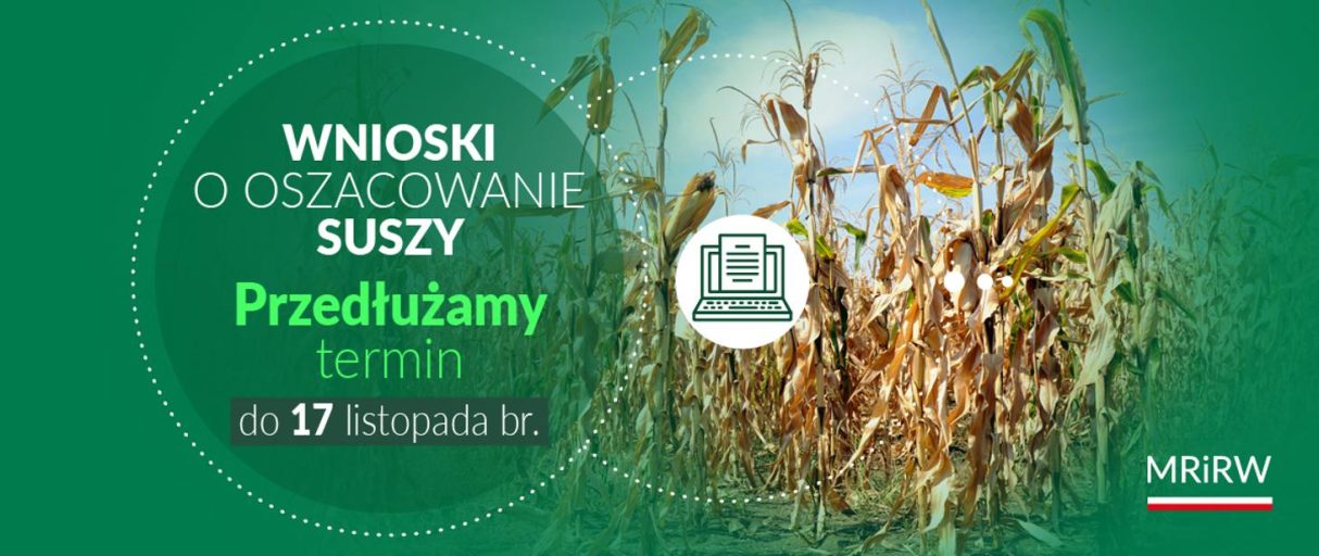 Miniaturka artykułu Termin składania wniosków suszowych przedłużony