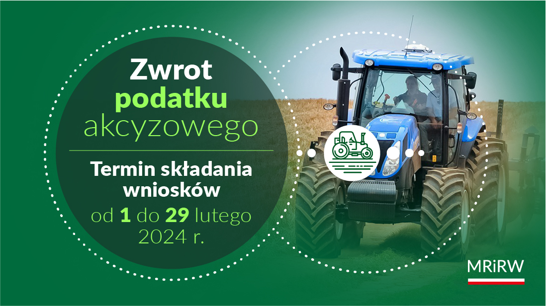Miniaturka artykułu Zwrot podatku akcyzowego dla Rolników