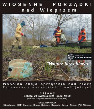Miniaturka artykułu OPERACJA CZYSTA RZEKA „Wieprz bez chlewu” 20.04.2024 r.
