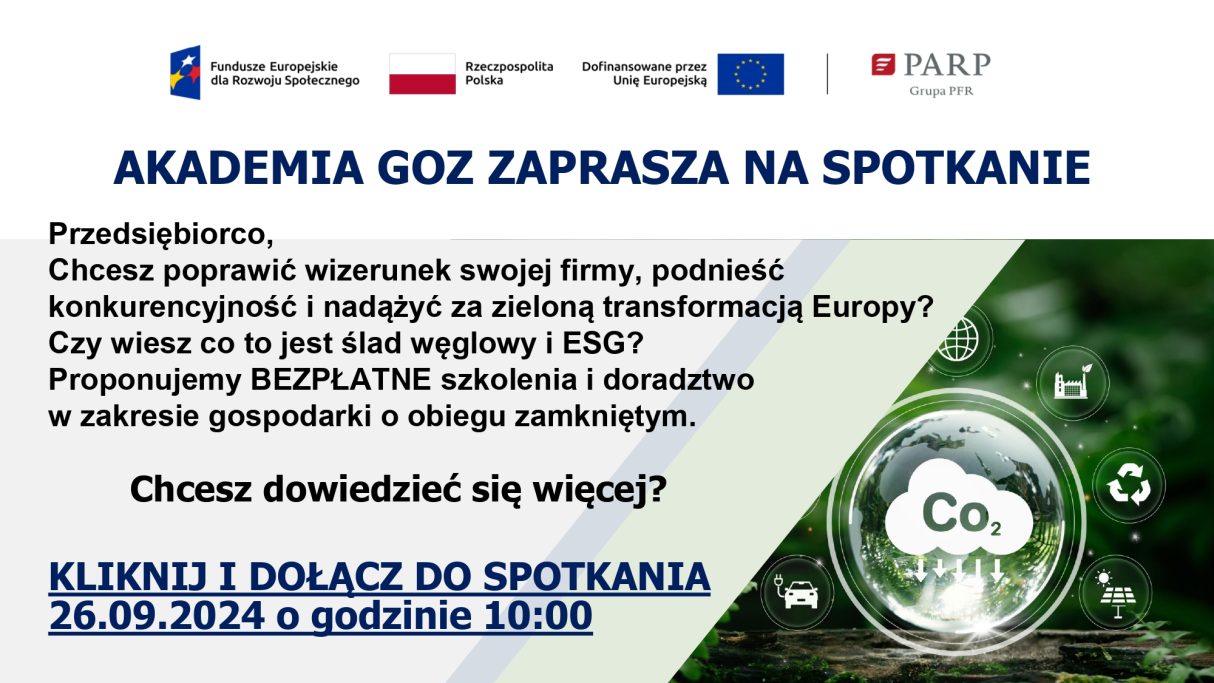 Miniaturka artykułu Akademia GOZ zaprasza na bezpłatne szkolenia i doradztwo dla Przedsiębiorców.