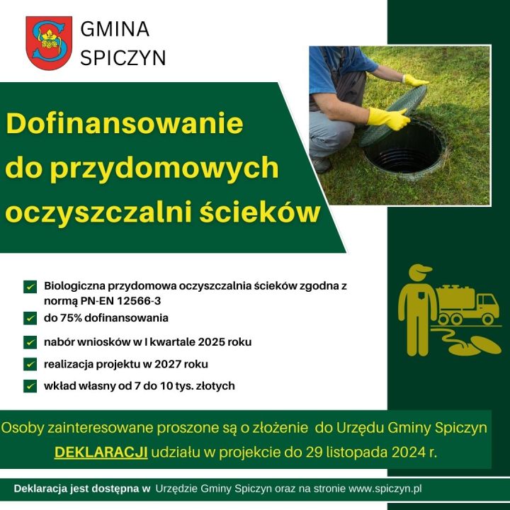 Miniaturka artykułu Dofinansowanie budowy przydomowych oczyszczalni ścieków