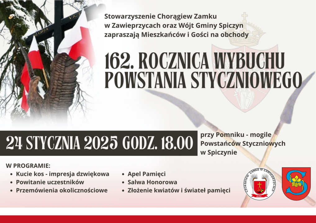 Miniaturka artykułu Obchody 162. rocznicy Powstania Styczniowego