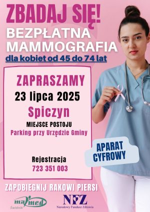 Miniaturka artykułu Bezpłatna mammografia dla mieszkanek województwa lubelskiego