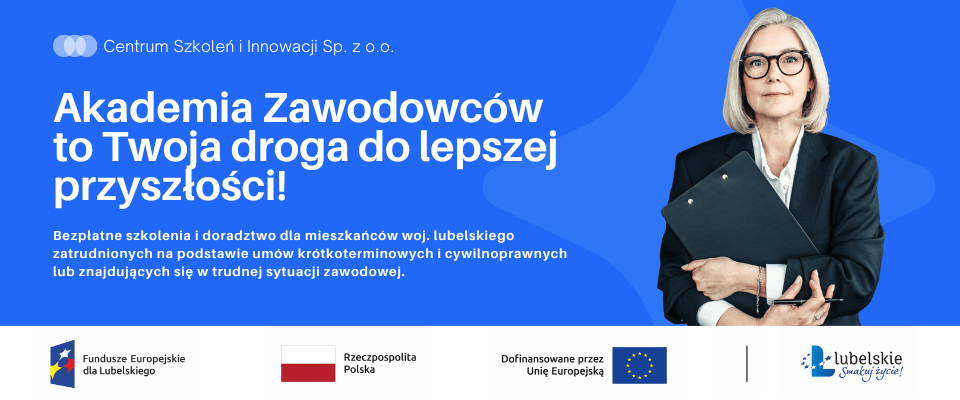 Miniaturka artykułu Zaproszenie do współpracy przy realizacji projektu pn. „Akademia Zawodowców”, realizowanego w ramach programu Fundusze Europejskie dla Lubelskiego 2021–2027