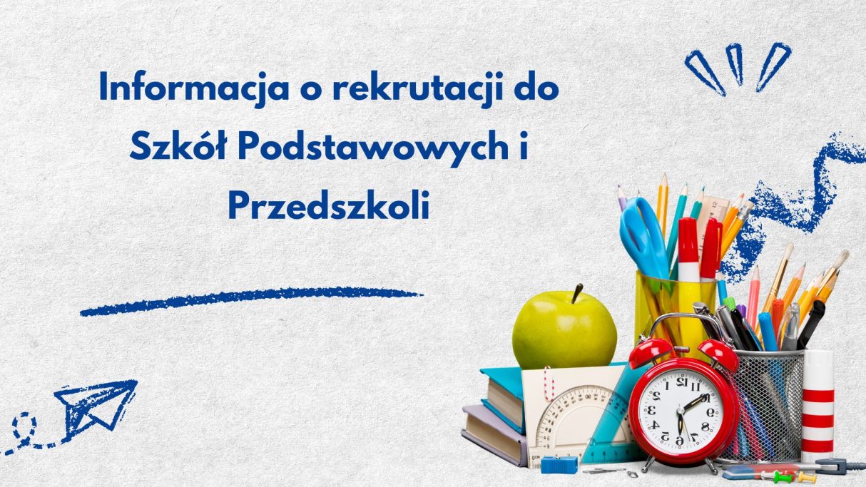 Miniaturka artykułu Informacje o rekrutacji do szkół podstawowych i przedszkoli
