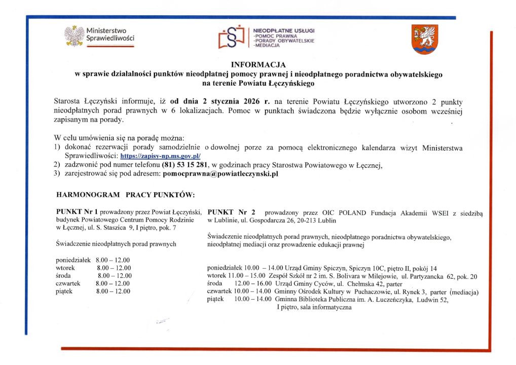 Miniaturka artykułu Nieodpłatna pomoc prawna