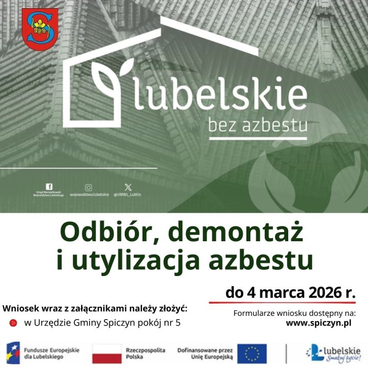Miniaturka artykułu Lubelskie bez azbestu – nabór wniosków