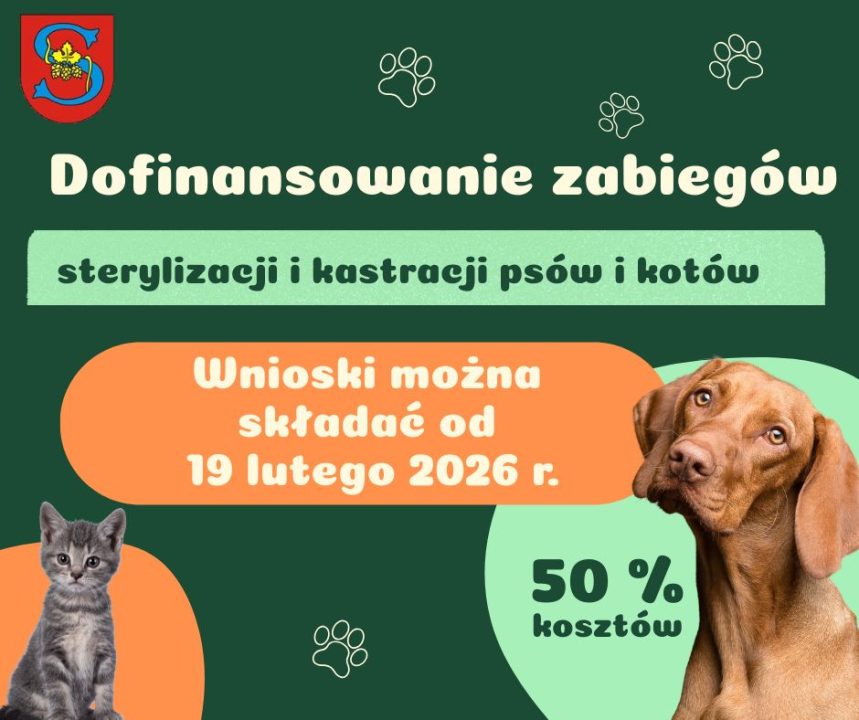 Miniaturka artykułu Dofinansowanie zabiegów sterylizacji i kastracji zwierząt