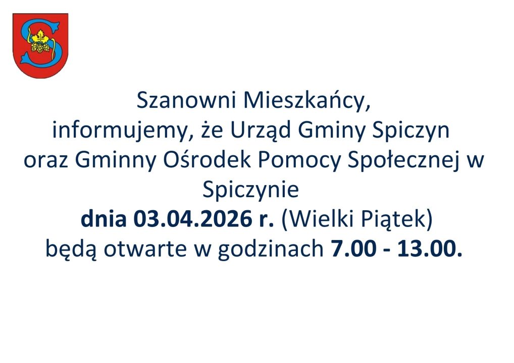 Miniaturka artykułu Zmiana godzin pracy urzędu