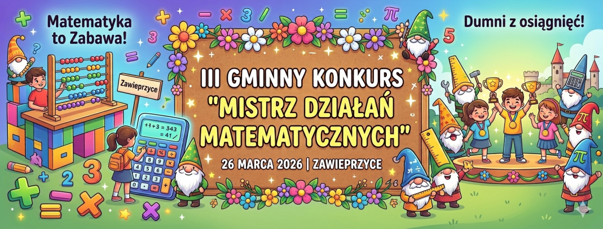 Miniaturka artykułu Mamy prawdziwych Mistrzów Matematyki!  III Gminny Konkurs „Mistrz Działań Matematycznych” za nami!
