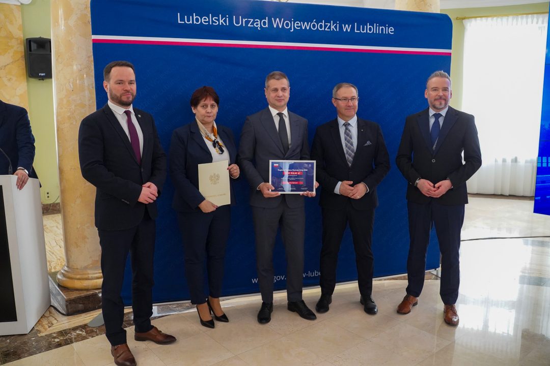Miniaturka artykułu Podpisanie umowy na dofinansowanie