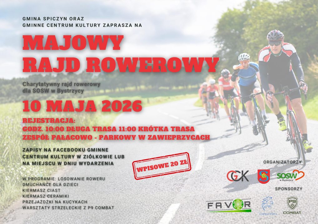 Miniaturka artykułu Majowy Rajd Rowerowy