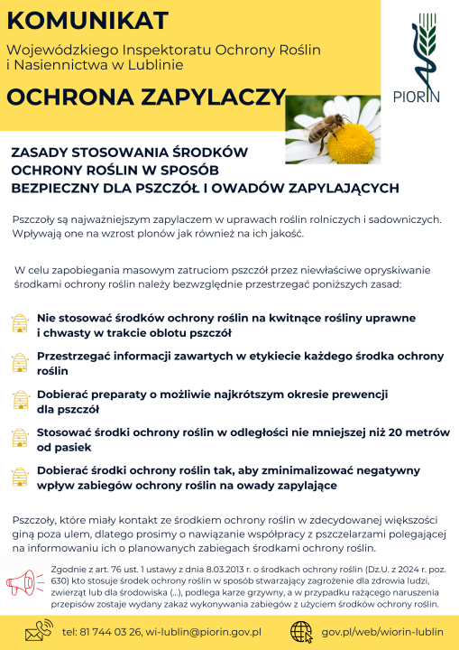 Miniaturka artykułu Ochrona zapylaczy