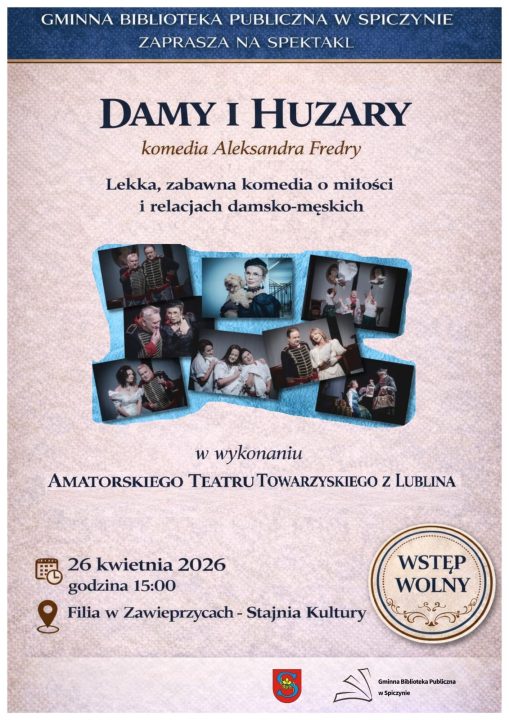 Miniaturka artykułu Spektakl „Damy i Huzary” w Stajni Kultury