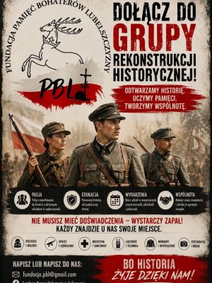 Miniaturka artykułu Fundacja Pamięć Bohaterów Lubelszczyzny zaprasza do współpracy