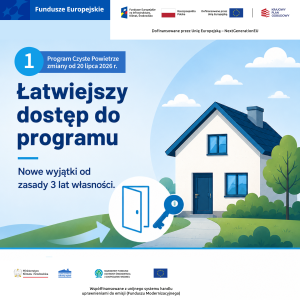 Miniaturka artykułu Zmiany w programie Czyste Powietrze. Od 20 lipca łatwiej skorzystasz z dotacji