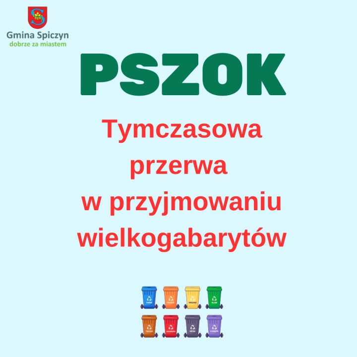Miniaturka artykułu Tymczasowa przerwa w przyjmowaniu wielkogabarytów