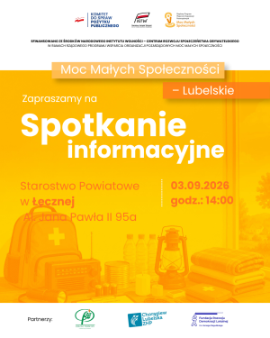 Miniaturka artykułu Moc Małych Społeczności – spotkanie informacyjne.