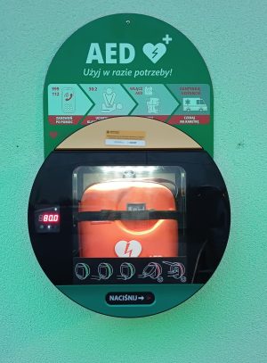 Miniaturka artykułu Kolejny defibrylator AED w Gminie Spiczyn
